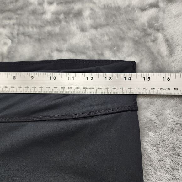 Nike Leggings Womens M Black White Power Running Ankle Training Workout Gym - Picture 6 of 10